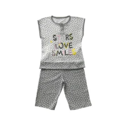 Pigiama Corto Bambina Estivo Babyvip J3994/11 V627