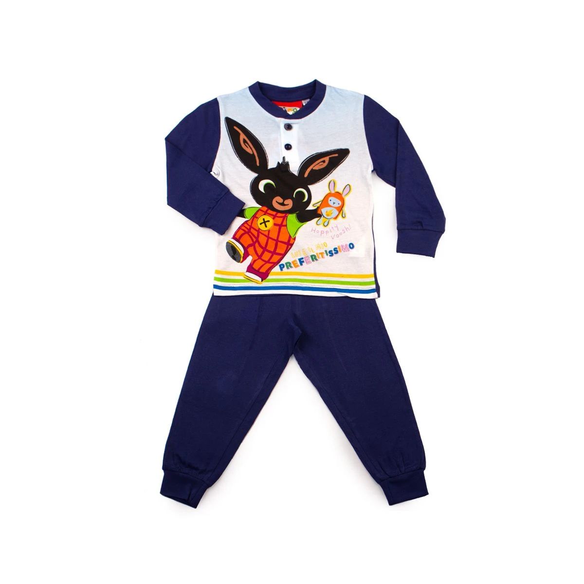 Pigiama Bambino Bing In Cotone PL16241 Y289 3 Pigiama Bambino Bing In Cotone PL16241 Y289 - immagine 3