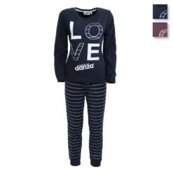 Pigiama Donna Dimensione Danza In Pile DD20114 V611