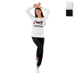 Pigiama Donna Oronero In Cotone OD144 K217