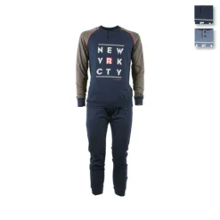 Pigiama Ragazzo Navigare In Cotone 15613 Y306