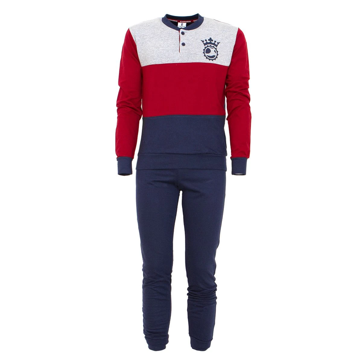 Pigiama Da Uomo Gymnasium In Felpa GY14052 U801 2 Pigiama Da Uomo Gymnasium In Felpa GY14052 U801 - immagine 2