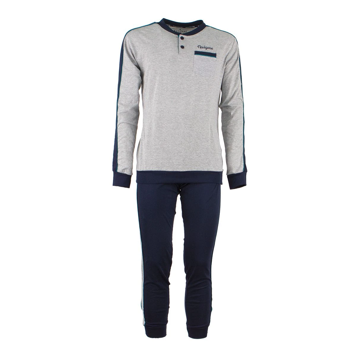 Pigiama Uomo Navigare In Cotone 141191 Y449 2 Pigiama Uomo Navigare In Cotone 141191 Y449 - immagine 2