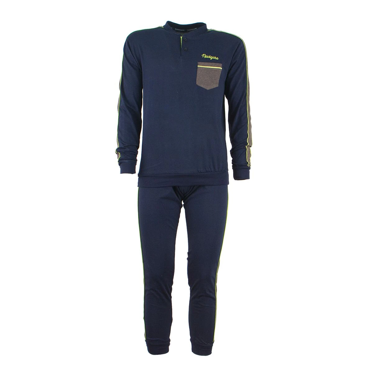 Pigiama Uomo Navigare In Cotone 141191 Y449 3 Pigiama Uomo Navigare In Cotone 141191 Y449 - immagine 3