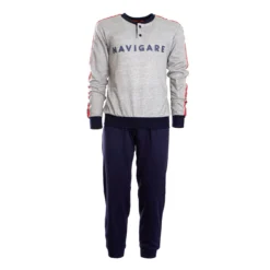 Pigiama Uomo Navigare In Felpa 141249 W304 5 Pigiama Uomo Navigare In Felpa 141249 W304 -Articoli Per La Casa pigiama da uomo navigare in felpa 141249 grigio melange 5