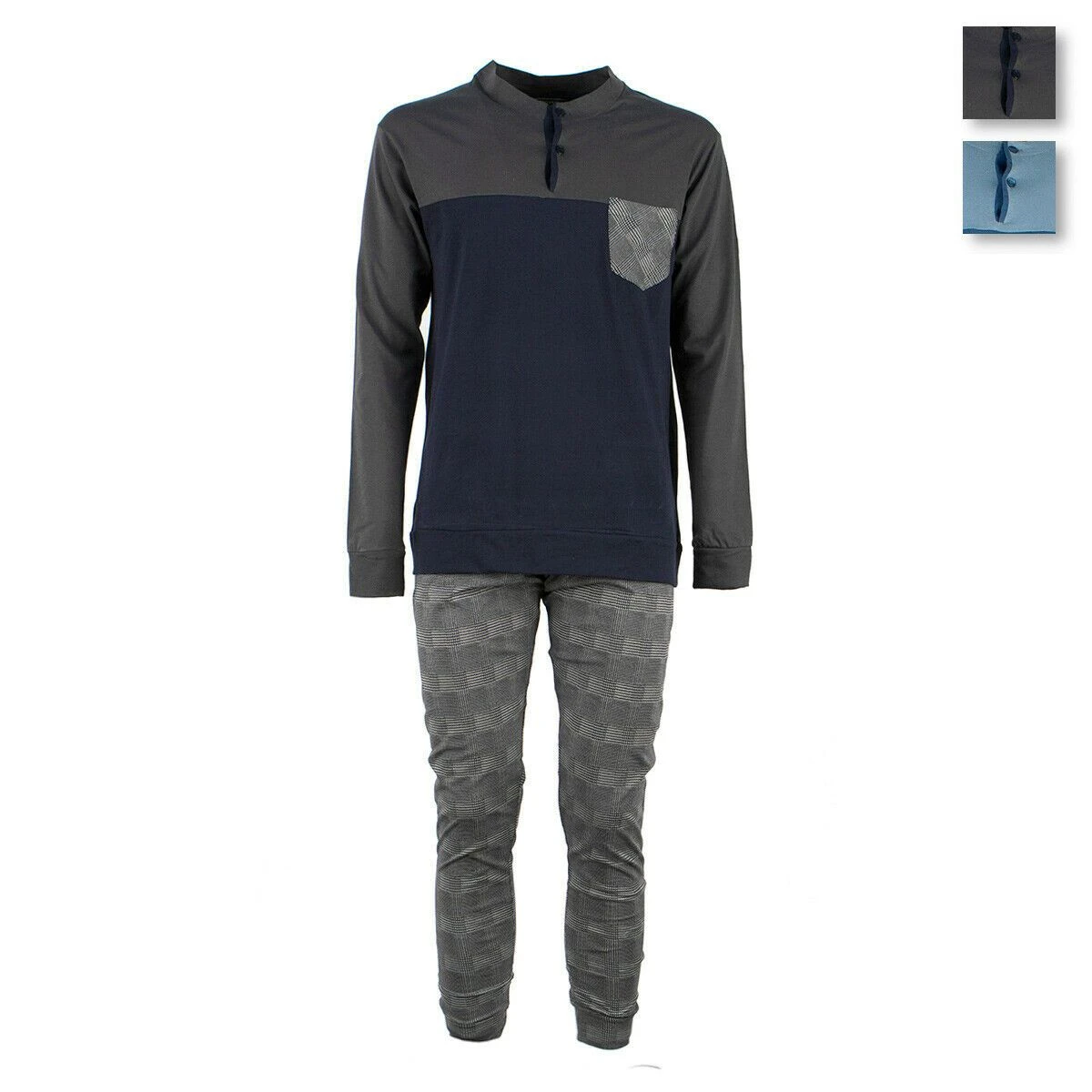 Pigiama Uomo Singolare In Cotone P702 Y550 1 Pigiama Uomo Singolare In Cotone P702 Y550