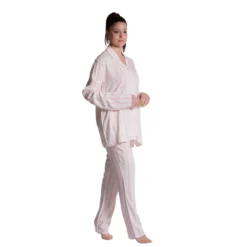 Pigiama Donna Aperto Admas In Viscosa 54106 K598 -Articoli Per La Casa pigiama donna admas in viscosa 54106 rosa 5