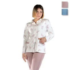 Pigiama Donna Aperto Daria Di Toscana Lingerie In Caldo Cotone J942