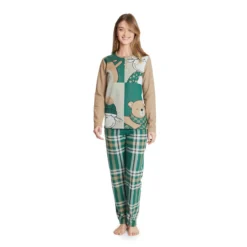 Pigiama Donna Bear Di Happy People In Punto Milano 5737 J007