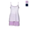 Pigiama Donna Estivo Laura Biagiotti In Cotone C/canotta BPJ96481S J560