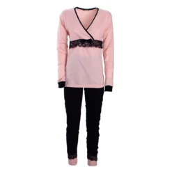 Pigiama Donna Exclusive In Cotone P1298 K177 -Articoli Per La Casa pigiama donna exclusive in cotone p1298 rosa antico 5