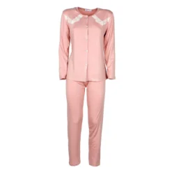 Pigiama Donna Gioia Di Toscana Lingerie In Viscosa - Taglie Forti J556 -Articoli Per La Casa pigiama donna gioia di toscana lingerie in viscosa taglie forti rosa a 7