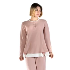 Pigiama Donna Iliana Di Toscana Lingerie In Punto Milano J945 -Articoli Per La Casa pigiama donna iliana di toscana lingerie in punto milano rosa 5