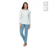 Pigiama Donna Linclalor In Caldo Cotone 92707 - Fino Alla Tg 60 Z917