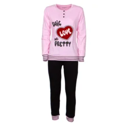 Pigiama Donna Oronero In Caldo Cotone OD1045 - Fino Alla Tg XXL K931 -Articoli Per La Casa pigiama donna oronero in caldo cotone od1052 rosa 5