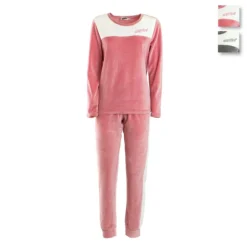 Pigiama Donna Dimensione Danza In Velluto DD20209 W472