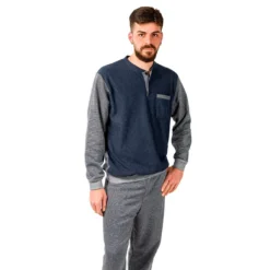 Pigiama Invernale Uomo Alessandro Di Morbidissimi - Fino Alla Tg 60 J963