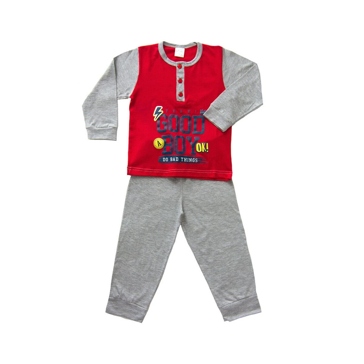 Pigiama Bambino In Cotone Babyvip J3995/07 V626 1 Pigiama Bambino In Cotone Babyvip J3995/07 V626