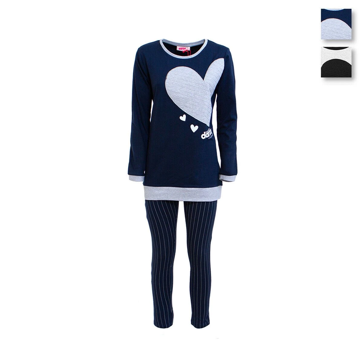 Pigiama Ragazza Dimensione Danza C/maxi Maglia E Leggings DD22075 Z926 1 Pigiama Ragazza Dimensione Danza C/maxi Maglia E Leggings DD22075 Z926