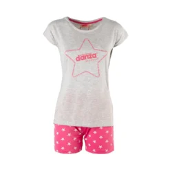Pigiama Ragazza Estivo Dimensione Danza In Cotone DD22041 Y508 -Articoli Per La Casa pigiama ragazza estivo in cotone dimensione danza dd22041 grigio 3