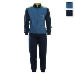 Pigiama Tuta Uomo Aperto Con Zip Navigare In Felpa 141254 W305