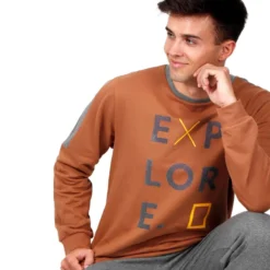 Pigiama Uomo National Geographic In Caldo Cotone 55757 W547 -Articoli Per La Casa pigiama uomo caldo cotone national geographic 55757 6