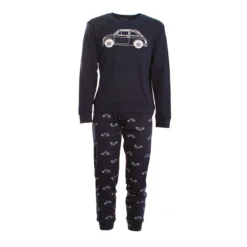 Pigiama Uomo Oronero In Caldo Cotone OU1106 W356 -Articoli Per La Casa pigiama uomo caldo cotone oronero ou1106 blu navy 4