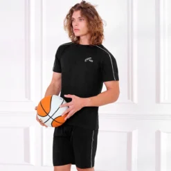 Pigiama Uomo Corto Oronero In Cotone OD2020 K301 5 Pigiama Uomo Corto Oronero In Cotone OD2020 K301 -Articoli Per La Casa pigiama uomo corto oronero ou2020 nero 4