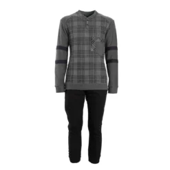 Pigiama Uomo Exclusive In Punto Milano P744 W584 -Articoli Per La Casa pigiama uomo in punto milano exclusive p744 fumo 4