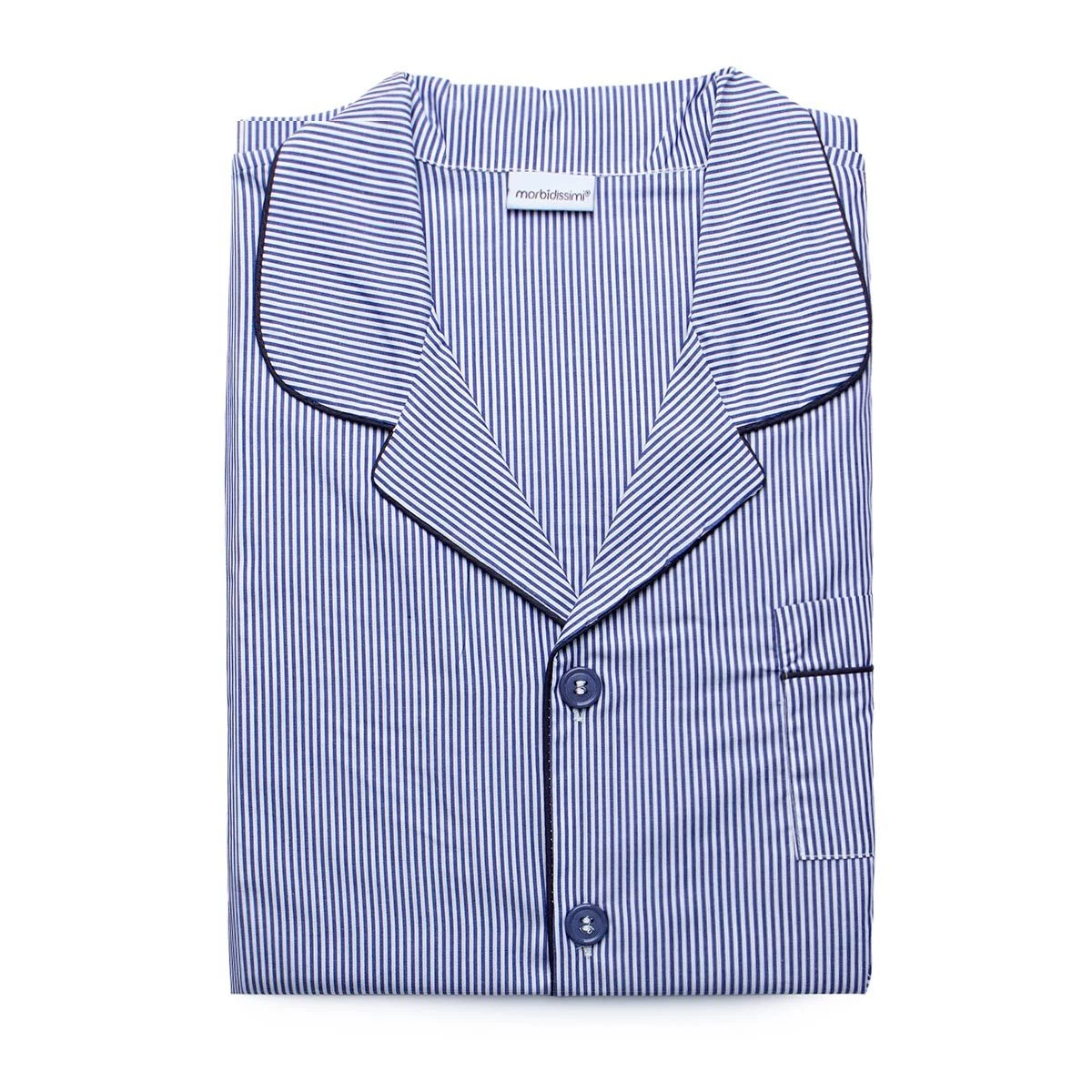 Pigiama Uomo Morbidissimi A Righe In Cotone Y936 2 Pigiama Uomo Morbidissimi A Righe In Cotone Y936 - immagine 2