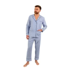 Pigiama Uomo Morbidissimi A Righe In Cotone Y936