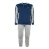 Pigiama Uomo Navigare In Cotone 141187B - Taglie Forti Y475