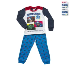 Pigiama Bambino Avengers Marvel In Caldo Cotone DBW1868 T245