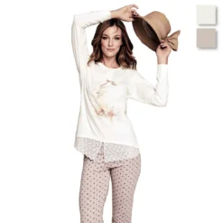 Pigiama Donna Character In Cotone P1025 U348