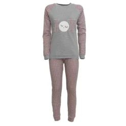Pigiama Donna Joy Kissimo Serafino In Caldo Cotone D3018 T604 -Articoli Per La Casa pigiama da donna kissimo caldo cotone d3018 rosa