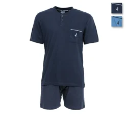 Pigiama Estivo Da Uomo Navigare In Jersey Di Cotone 14281 S391