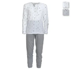 Pigiama Uomo Oaoa In Cotone Manica Lunga Pe1844 S956