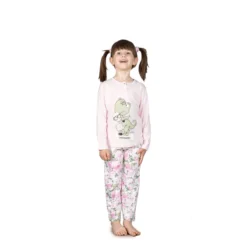 Pigiama Bambina Happy Flowers Di Happy People Manica Lunga S755