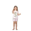Pigiama Corto Bambina Happy Flowers Di Happy People S756