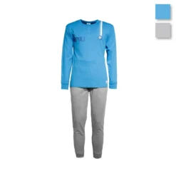 Pigiama Bambino/ragazzo SSC Napoli Ufficiale In Caldo Cotone T418