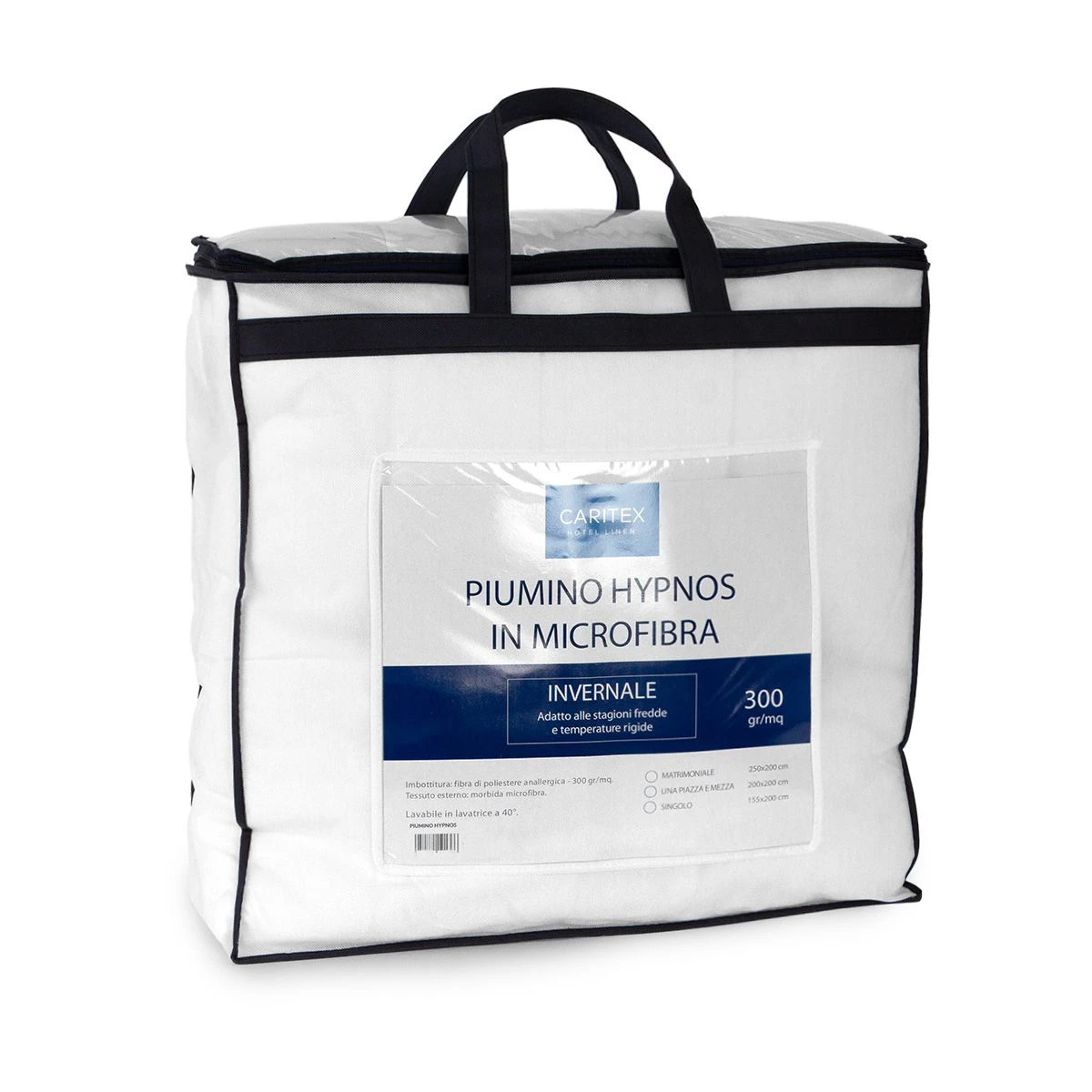 Piumino Invernale Hypnos In Microfibra 300 Gr/mq - Dimensioni Varie J735 4 Piumino Invernale Hypnos In Microfibra 300 Gr/mq - Dimensioni Varie J735 - immagine 4