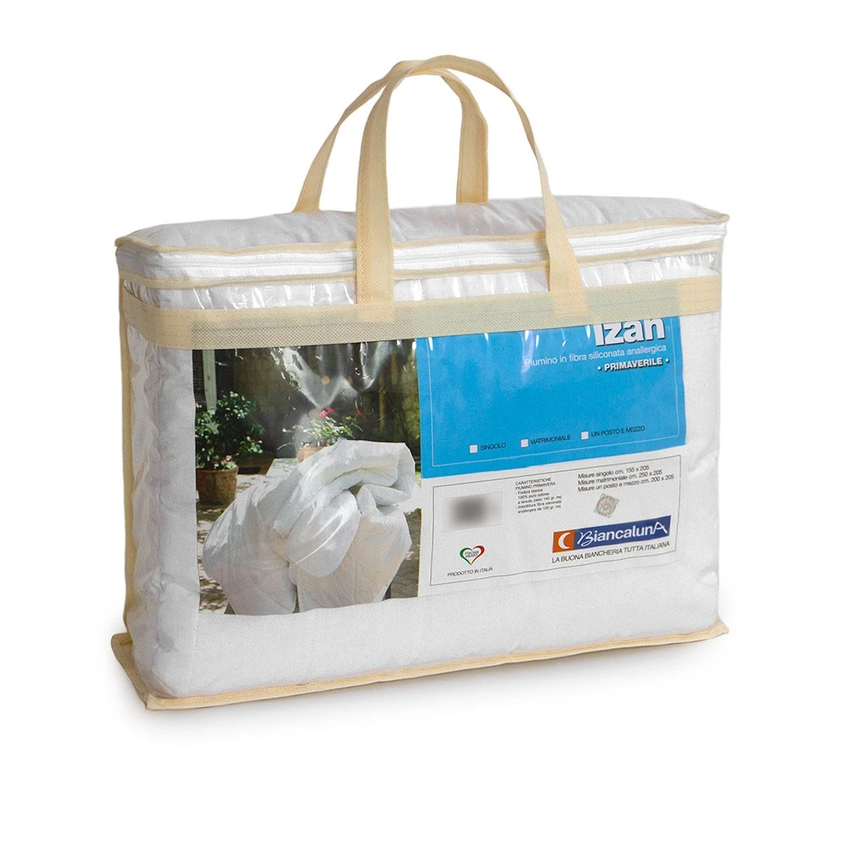 Piumino Primaverile Anallergico Izan Di Biancaluna - Dimensioni Varie W349 3 Piumino Primaverile Anallergico Izan Di Biancaluna - Dimensioni Varie W349 - immagine 3