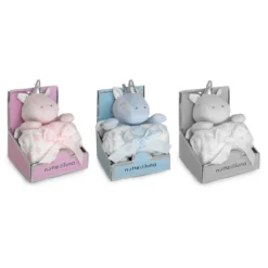 Plaid Pile 75x90 Cm Con Peluche Unicorno U932