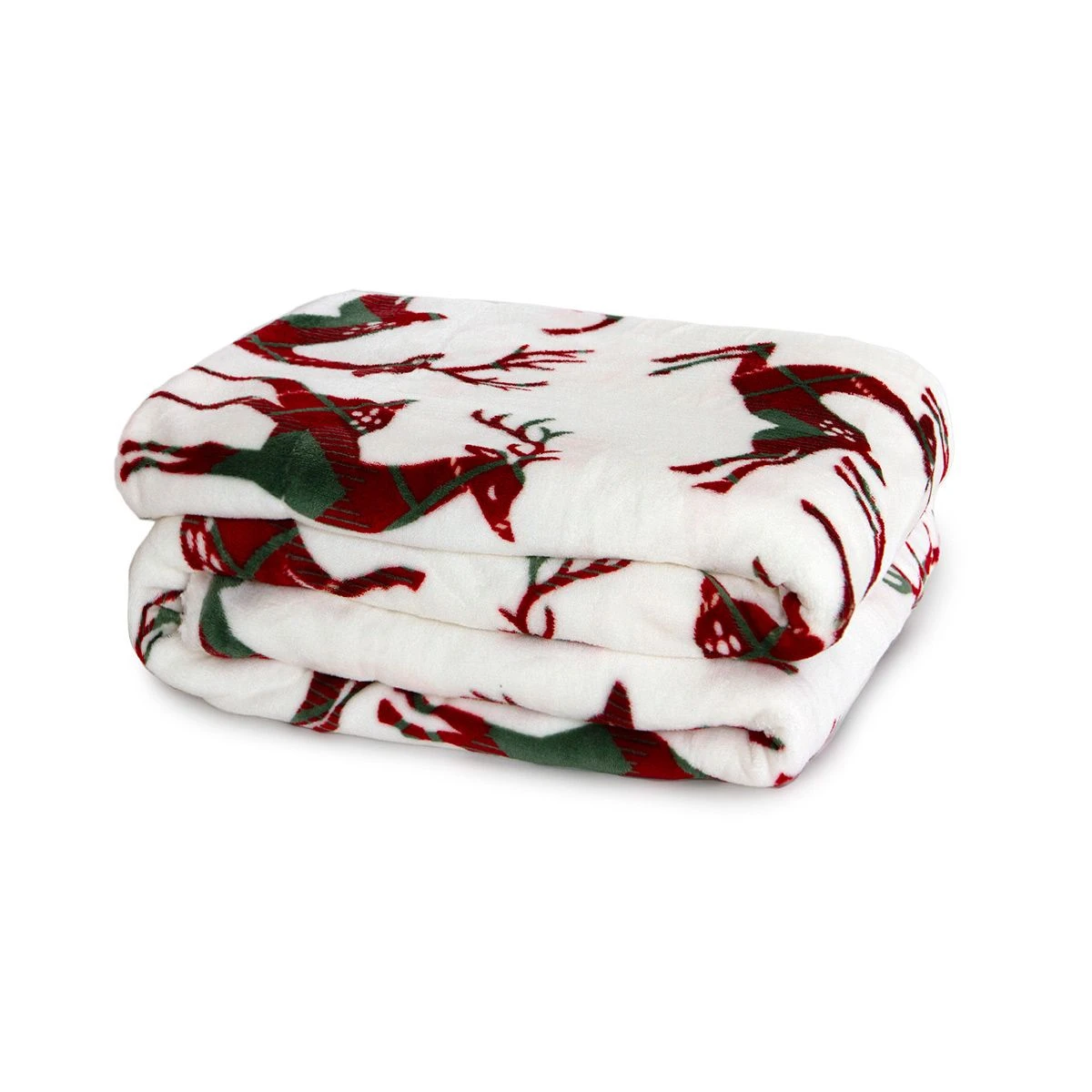 Plaid Natalizio Bolzano In Sherpa Super Soffice - Dimensioni Varie Z556 2 Plaid Natalizio Bolzano In Sherpa Super Soffice - Dimensioni Varie Z556 - immagine 2