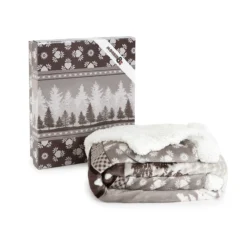 Plaid Morbidotto Foresta Di Daunex In Pile Coral E Sherpa 130x160 Cm K811 7 Plaid Morbidotto Foresta Di Daunex In Pile Coral E Sherpa 130x160 Cm K811 -Articoli Per La Casa plaid morbidotto foresta di daunex in pile coral e sherpa 130x160 cm tortora 2 1