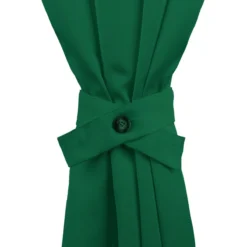 Raccoglitenda Per Tenda Gazebo Fermatenda Di Morbidissimi Con Bottone Y246 -Articoli Per La Casa raccoglitenda per tenda gazebo con bottone fermatenda morbidissimi verde 1