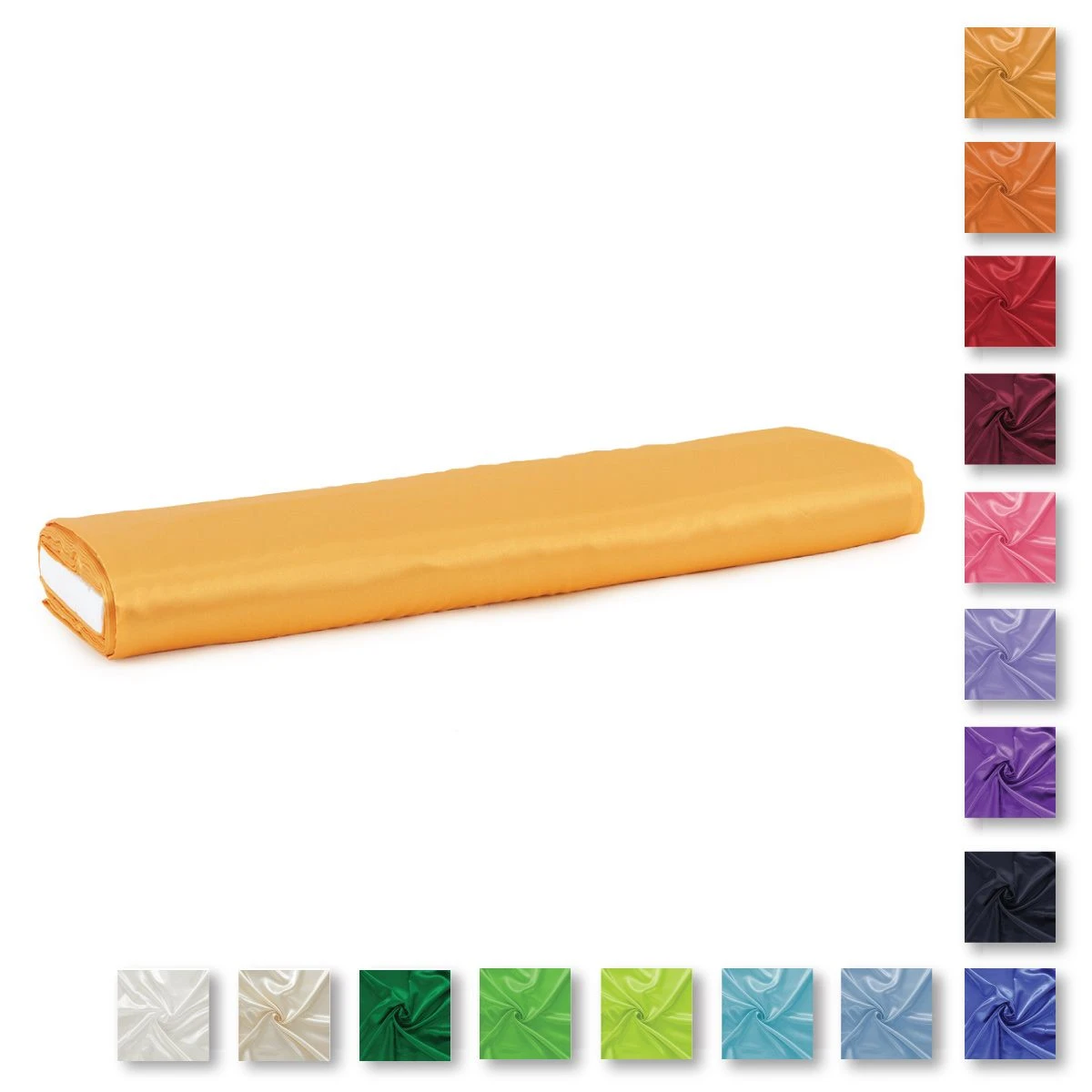 Raso Satinato Al Metraggio Per Cucito Creativo H. 150 Cm - Colori Vari P671 1 Raso Satinato Al Metraggio Per Cucito Creativo H. 150 Cm - Colori Vari P671