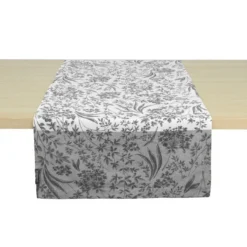 Runner Centrotavola Lavinia Di Maestro 50x160 Cm J860 -Articoli Per La Casa runner centrotavola lavinia di maestro 50x160 cm tortora 3