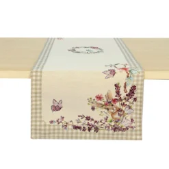 Runner Centrotavola Pasquale Coniglietto In Gobelin - Dimensioni Varie J268