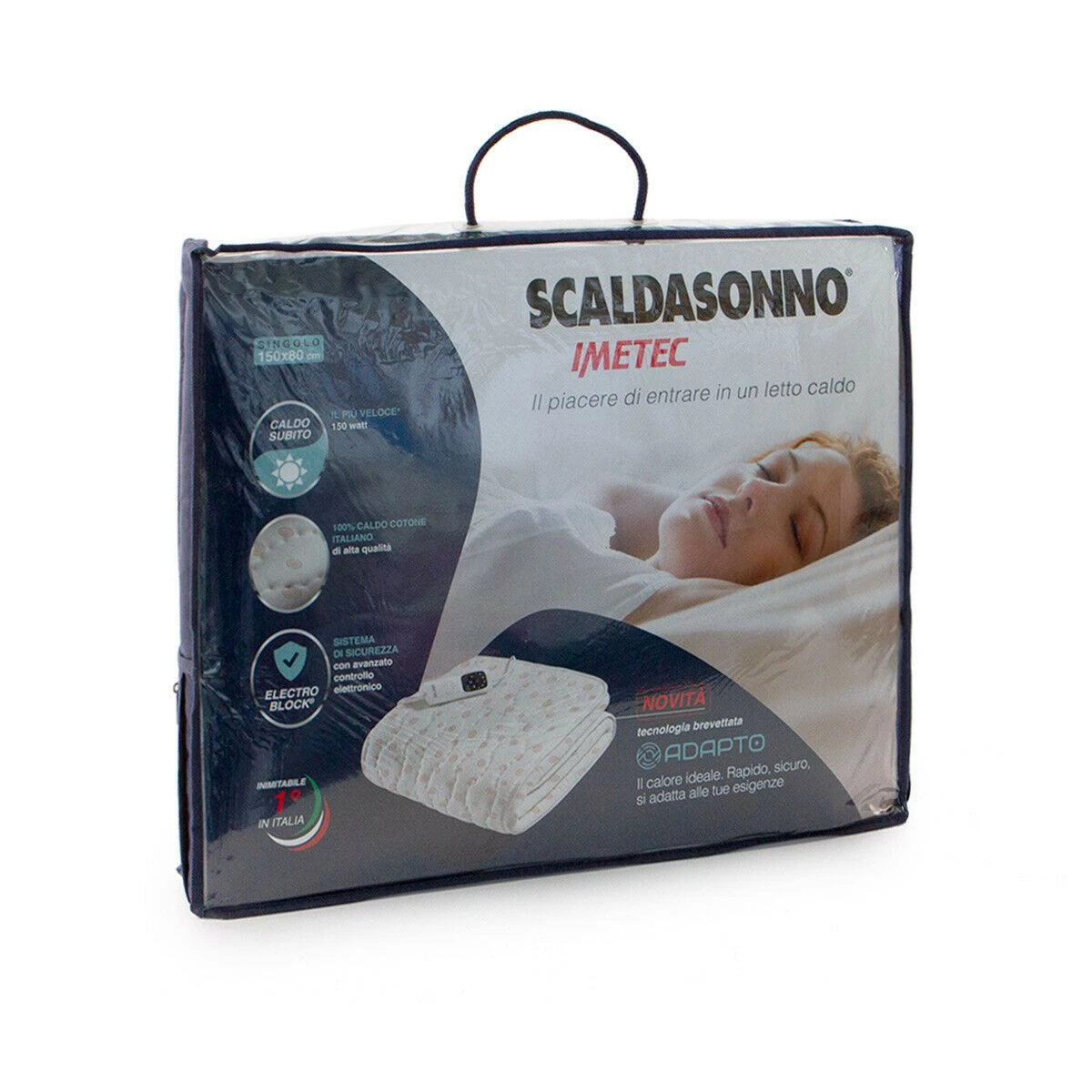 Scaldasonno Scaldaletto Adapto Di Imetec 16801 Caldo Cotone Singolo W448 1 Scaldasonno Scaldaletto Adapto Di Imetec 16801 Caldo Cotone Singolo W448